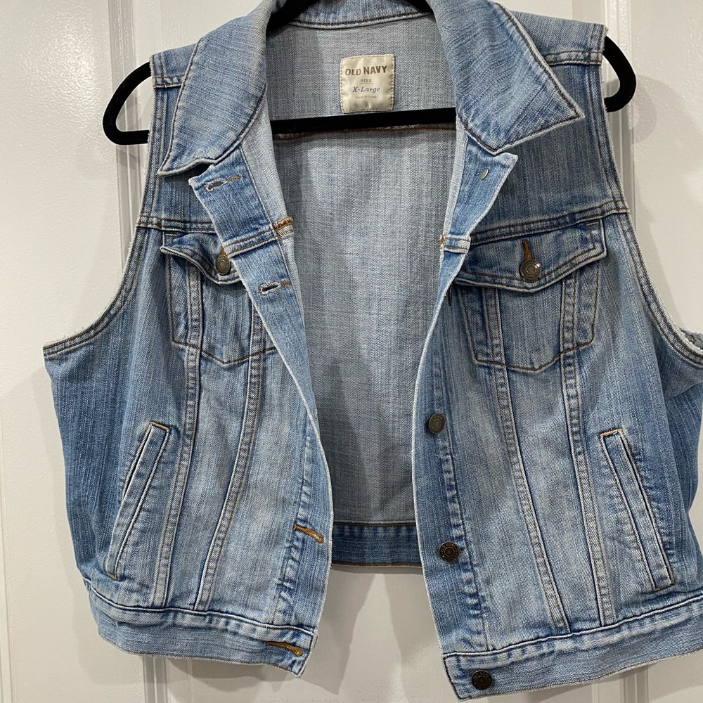 denim vest